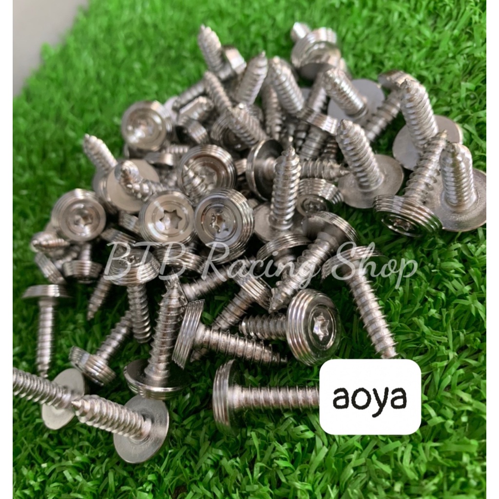 Ốc Salaya 4li-5li-6li mẫu Thái gắn dàn áo, ốp pô, nhiều vị trí cho các dòng xe máy