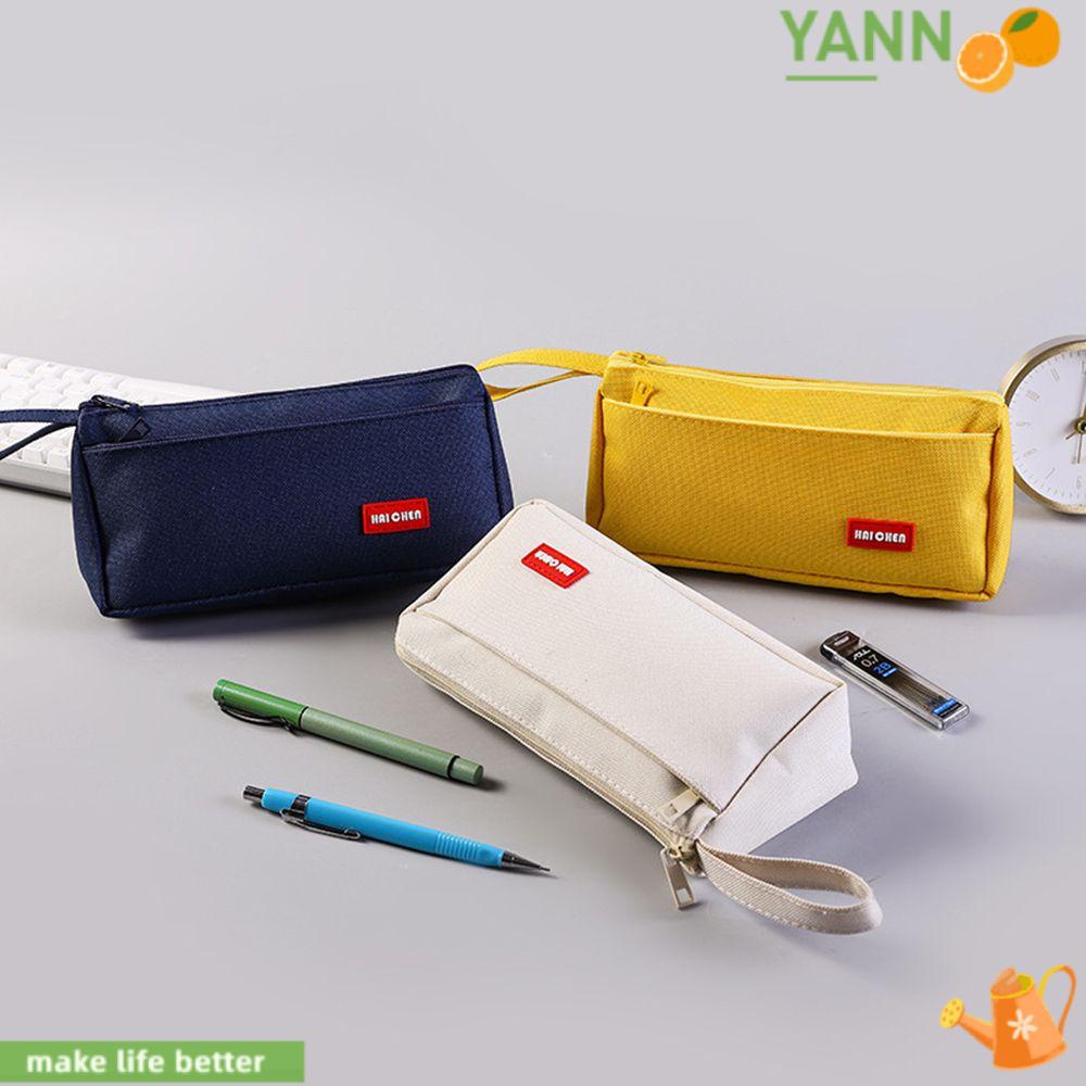 Túi Đựng Bút Màu Trơn Chống Thấm Nước Sức Chứa Lớn 1 #