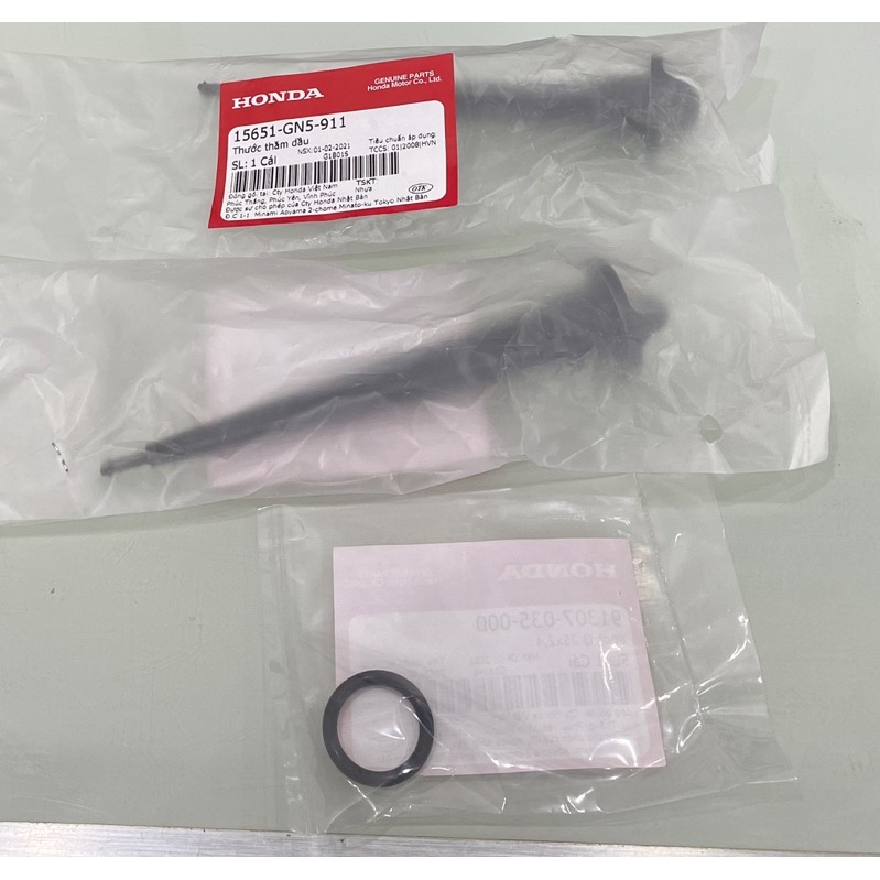 Ti thăm nhớt hãng dành cho xe Wawe đời đầu,Dream Mã 15651-GN5-911