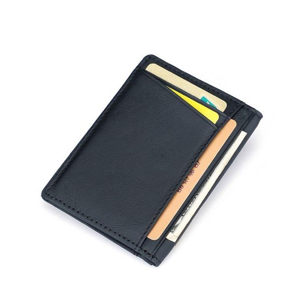 Ví Da Gập Đôi Mini KENT1 Giá Đỡ