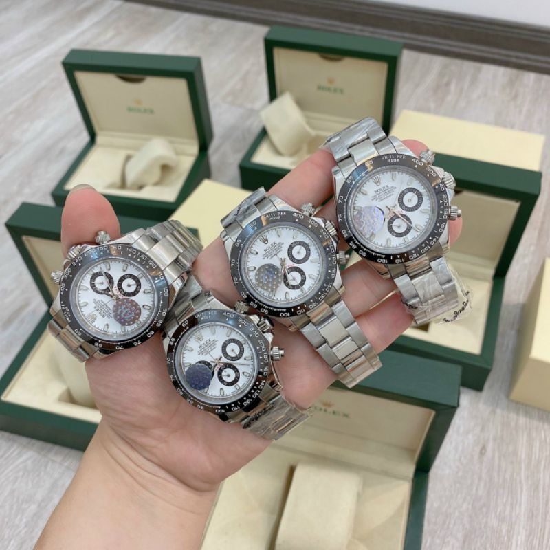 Đồng Hồ Nam Ro-lex 4 máy 6 kim máy cơ