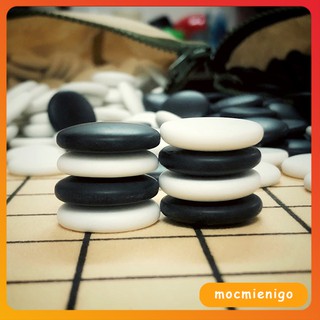 Quân cờ vây bằng sứ mỹ nghệ 1 mặt lồi