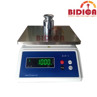 [Hàng y hình] Cân Điện Tử Chống Nước Cao Cấp Nhật Bản 15Kg - 2 Mặt Màn Hình - Chuyên Cân Hải Sản