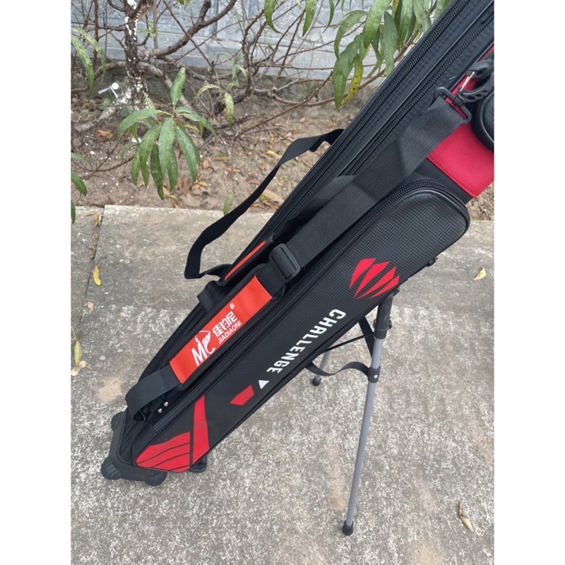 Bao cần 2 ngăn  MC chính hãng màu Đen đỏ sang trọng