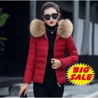 [HÀNG MỚI 2022] Áo Phao Nữ Dày Dặn Siêu Ấm Bó Thân - Áo khoác nữ mũ lông siêu xinh