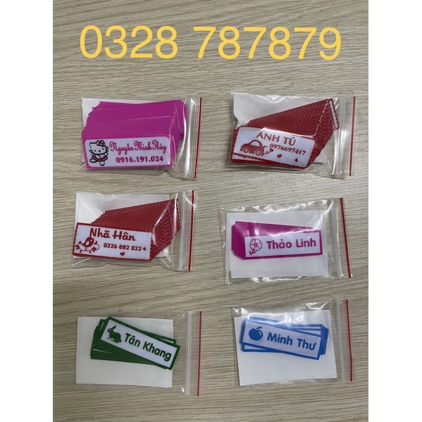 Logo - bảng tên ủi