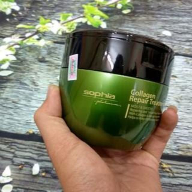 Ủ Hấp Tóc Sophia Platium Collagen Repair Treatment 500ml ( Hàng Chính Hãng) | BigBuy360 - bigbuy360.vn