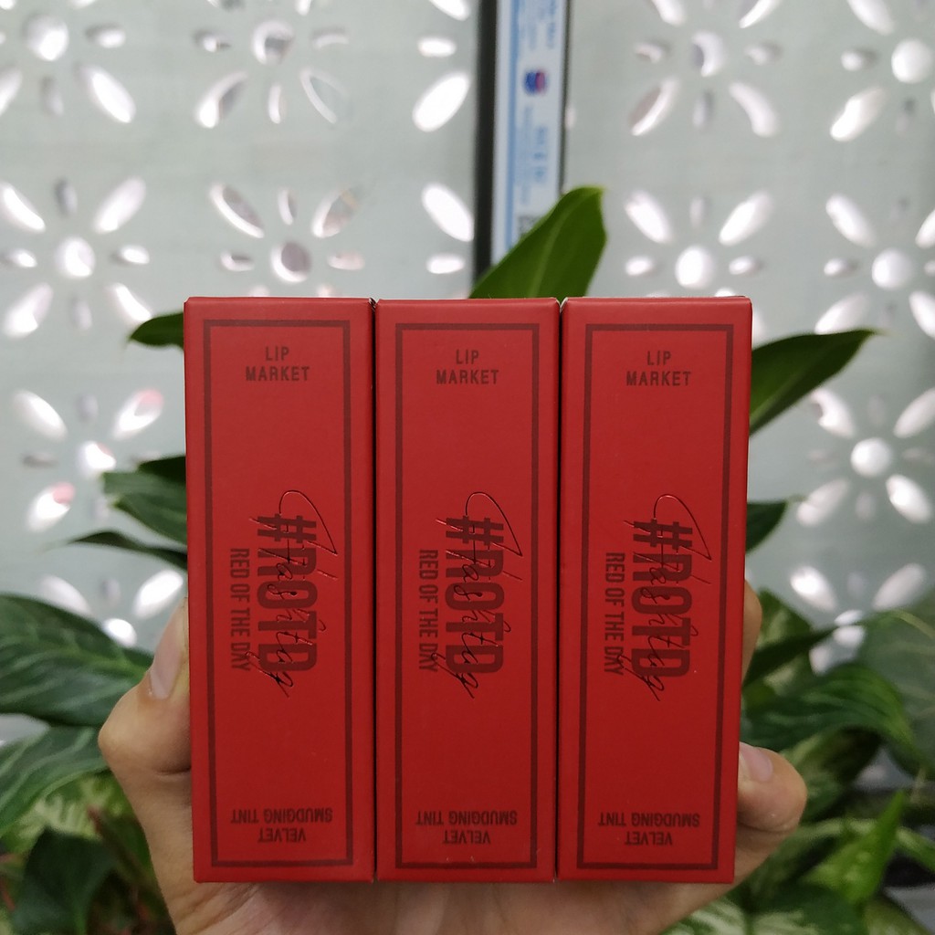 (Hàng Chính Hãng) Son Kem Lì Tonymoly Lip Market Velvet Smudging Tint 4g