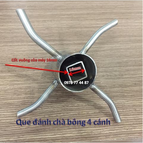 Phụ kiện: Que đánh tơi thịt làm chà bông dùng cho nồi 20cm