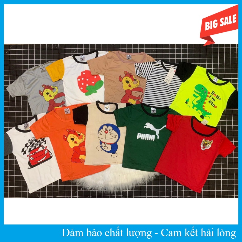 Bộ Cotton Cho Bé Trai Và Bé Gái, Bộ Quần Áo Trẻ Em Cho Bé Chất Cotton Thun Lạnh, Thấm Hút Mồ Hôi Size Từ 8-18 kg, Sanu