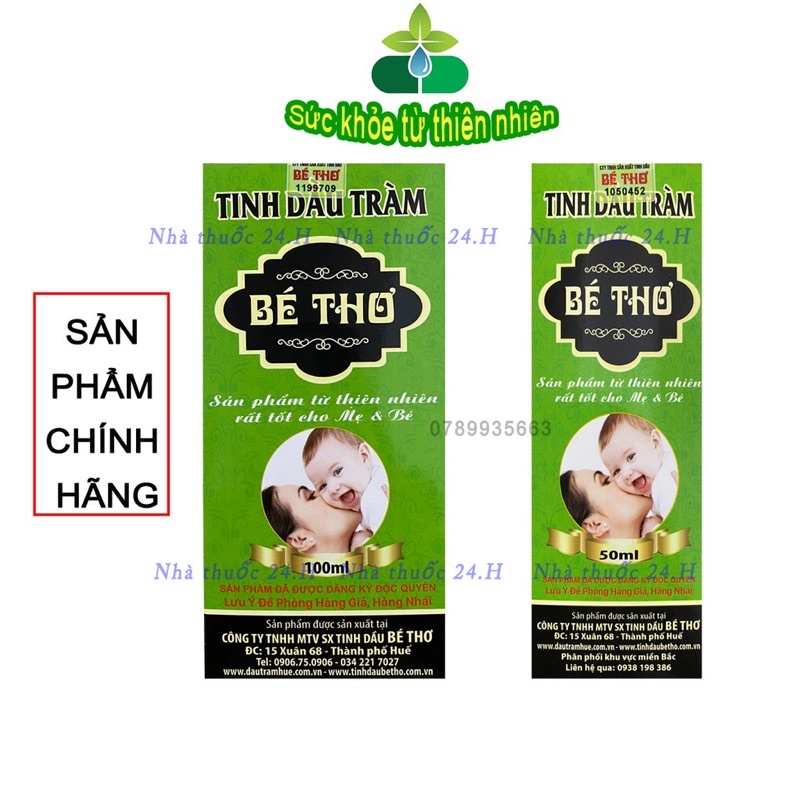 Dầu tràm giữ ấm cơ thể cho mẹ và bé