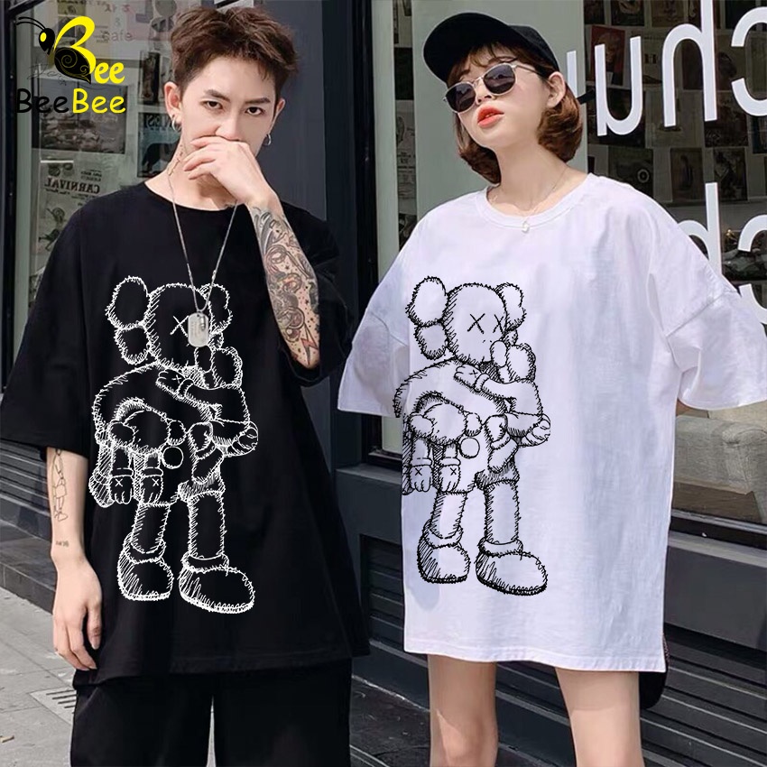 Áo thun thiết kế BEEBEE kaws-KAWS004 100% COTTON