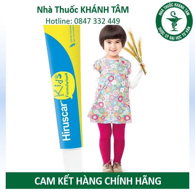 ! HIRUSCAR KIDS - Giảm sẹo và vết thâm, ngứa dành cho trẻ em [Hiruscar Kid, Hirusca] ! !