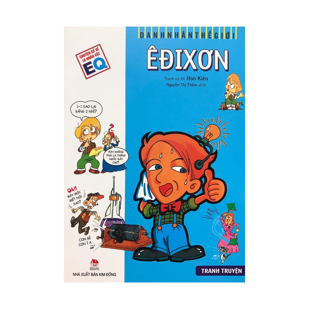 Sách Danh nhân thế giới : ÊđiXơn