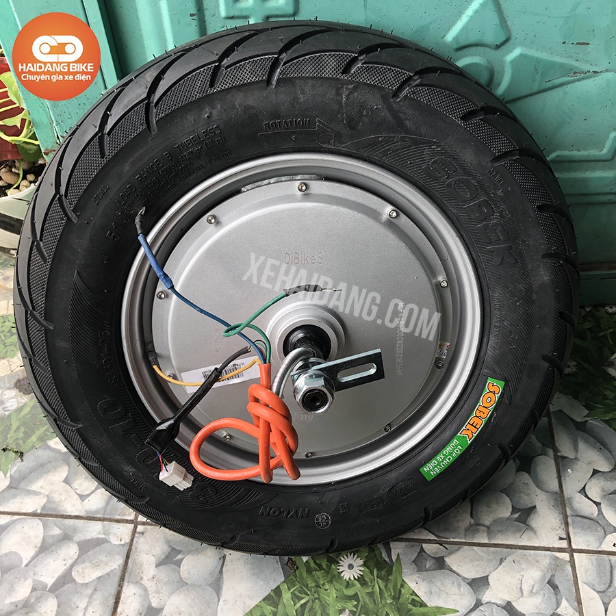 Động cơ xe máy điện 48v-1000w (Tặng kèm lốp xe 3.50-10) - Xe Điện Hải Đăng