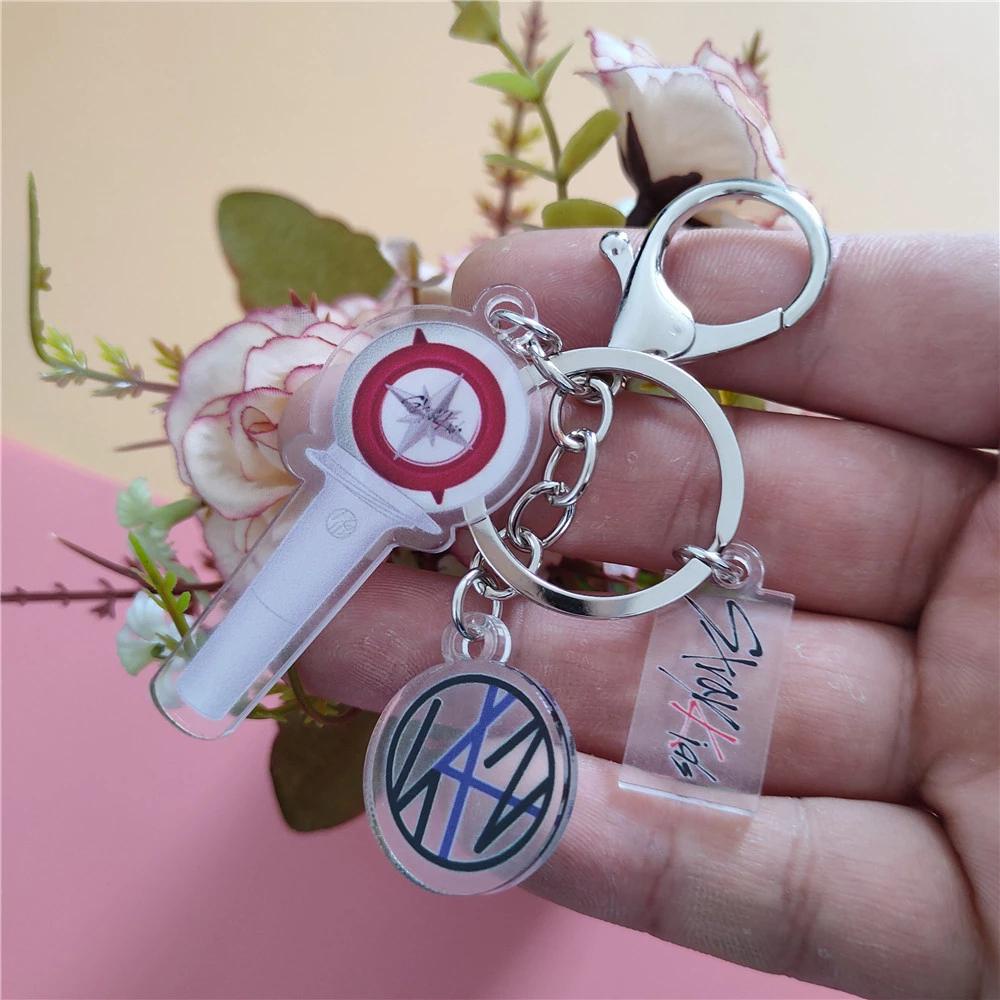 Móc Khóa Hình Nhóm Nhạc Stray Kids Gilfs Seventeen