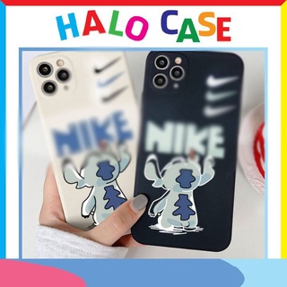 Ốp lưng iphone siêu cute cạnh vuông n.ik.e stitch 6/6plus/6s/6splus/7/7plus/8/8plus/x/xr/xs/11/12/pro/ promax  -Halocase