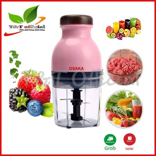 Máy xay thịt Osaka Nhật Bản nắp nâu, máy xay đa năng thịt, rau, hoa quả 350w