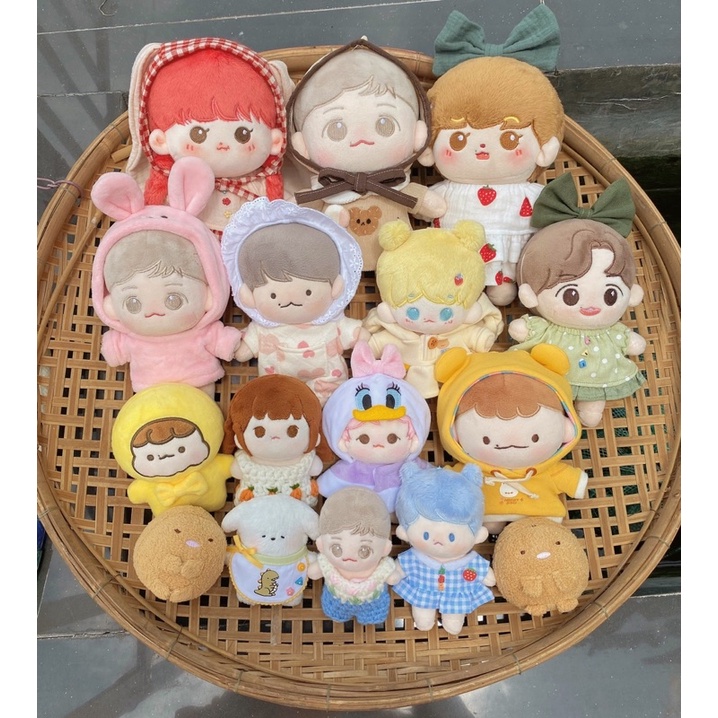 TỔNG HỢP BÚP BÊ DOLL EXO BAEKHYUN KPOP SIZE 10CM 15CM 20CM 5CM 3CM