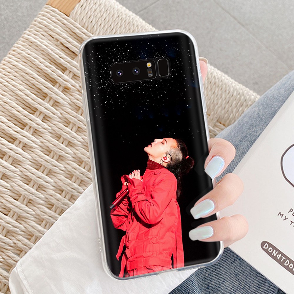 Ốp điện thoại mềm trong suốt in hình ảnh nhóm nhạc G-Dragon VM76 dành cho iPhone 12 Mini 11 Pro X XR XS Max