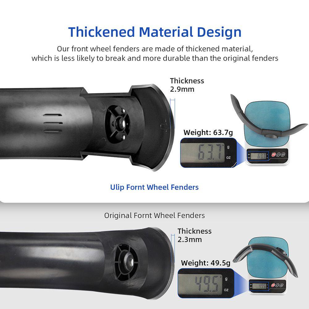 FENDER Tấm Chắn Bùn Trước Siêu Bền Chống Văng Cho Xe Điện Xiaomi M365