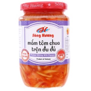 Mắm tôm chua trộn đu đủ Sông Hương hũ 430g