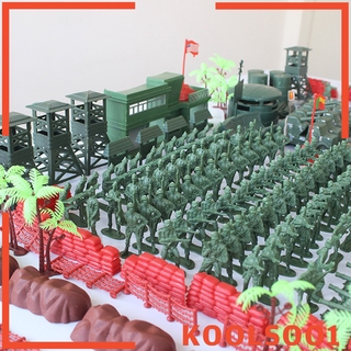 Set 1 Mô Hình Lính Nhựa 5cm Kèm 520 Mô Hình Đồ Chơi Cho Bé