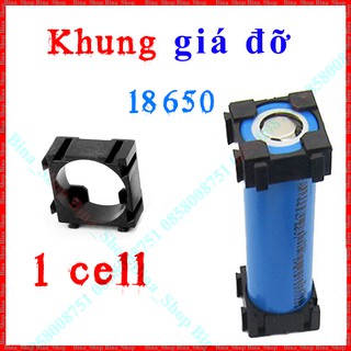 Khung pin 18650 giá đỡ 1 cell ghép bộ pin 1s 2s 3s