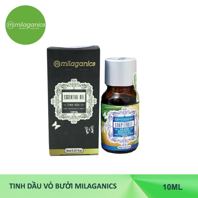 Tinh dầu  Xông Vỏ Bưởi Ấn Độ MILAGANICS 10ml