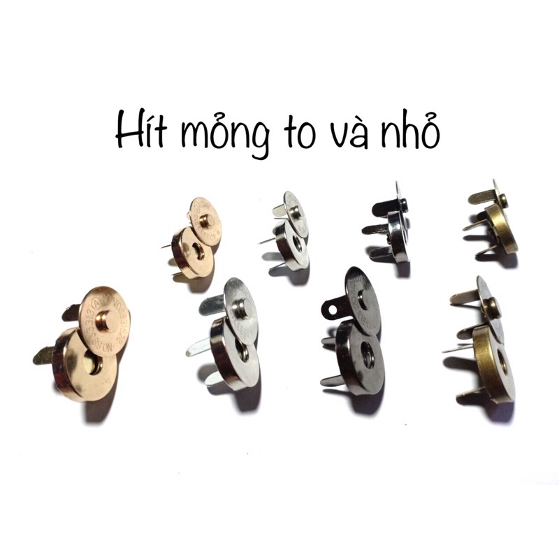 Nút hít dầy mỏng to và nhỏ