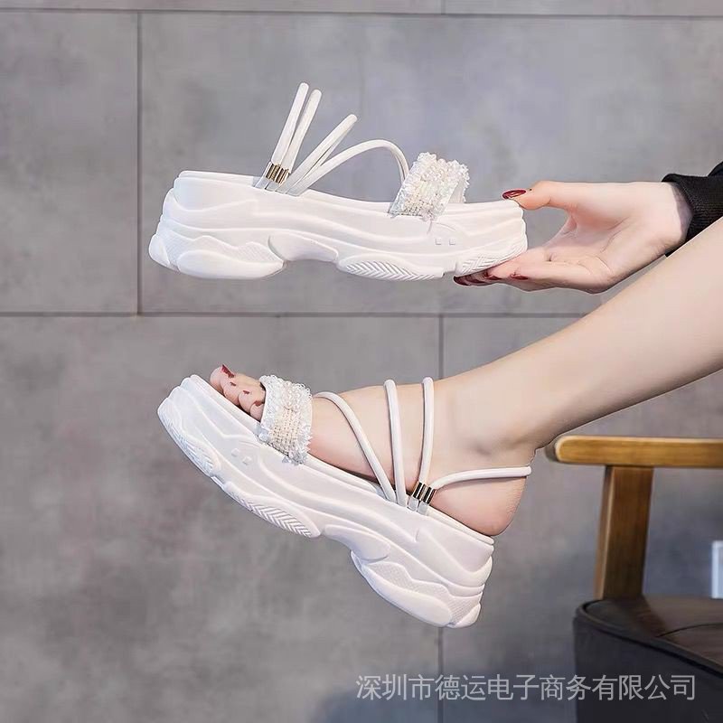 Xăng đan Cao Gót Đế Dày Thoải Mái Để Mang Trong Nhà Hàng Thái Lan Làm Quà Tặng Cho Nữ