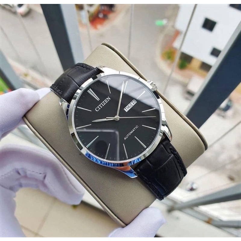 ĐỒNG HỒ NAM CHÍNH HÃNG CITIZEN NH8350-08E Thiết kế chuẩn dress sự đơn giản, thanh lịch