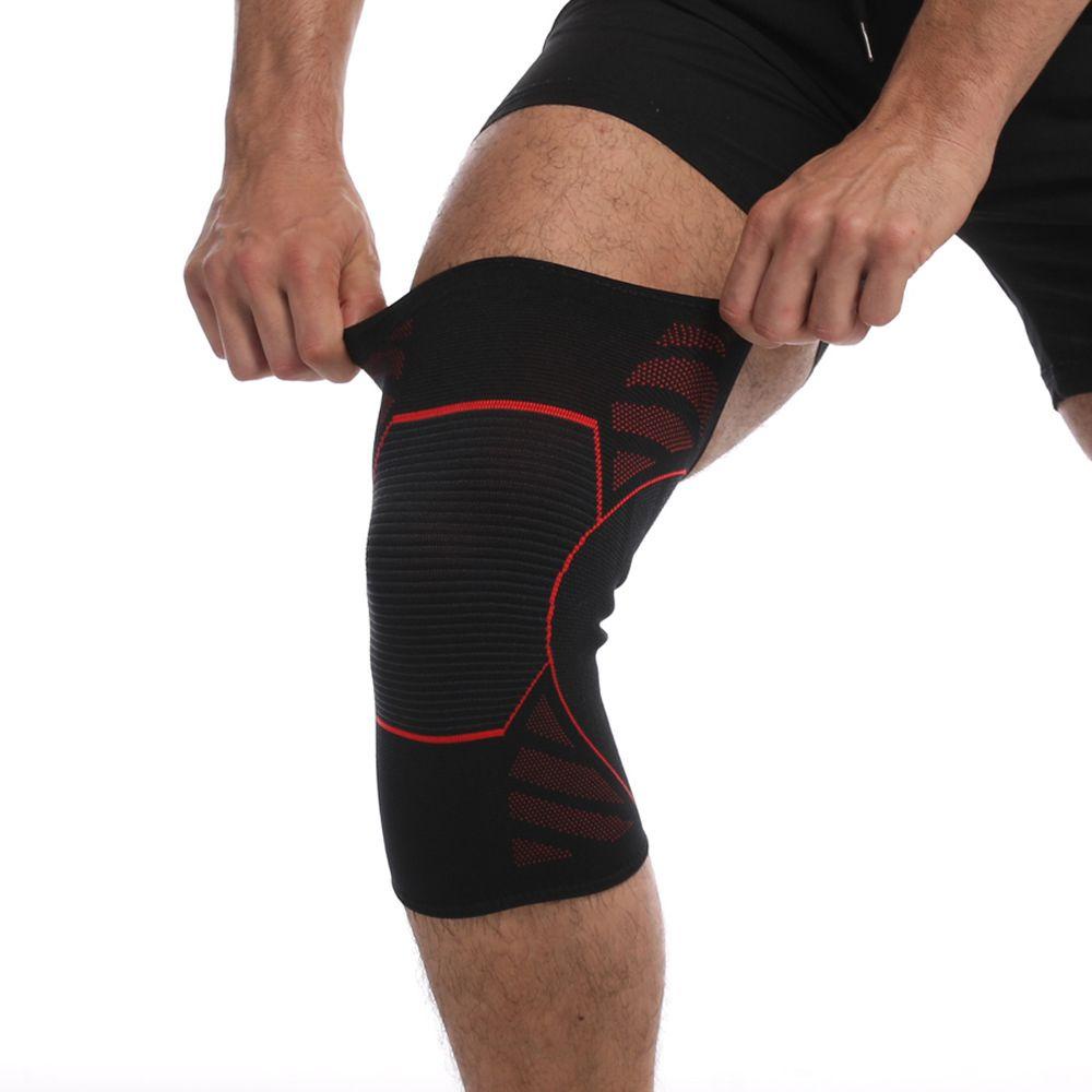 1 Băng Quấn Bảo Vệ Đầu Gối Bằng Nilon Co Giãn Tiện Dụng Khi Tập Thể Thao