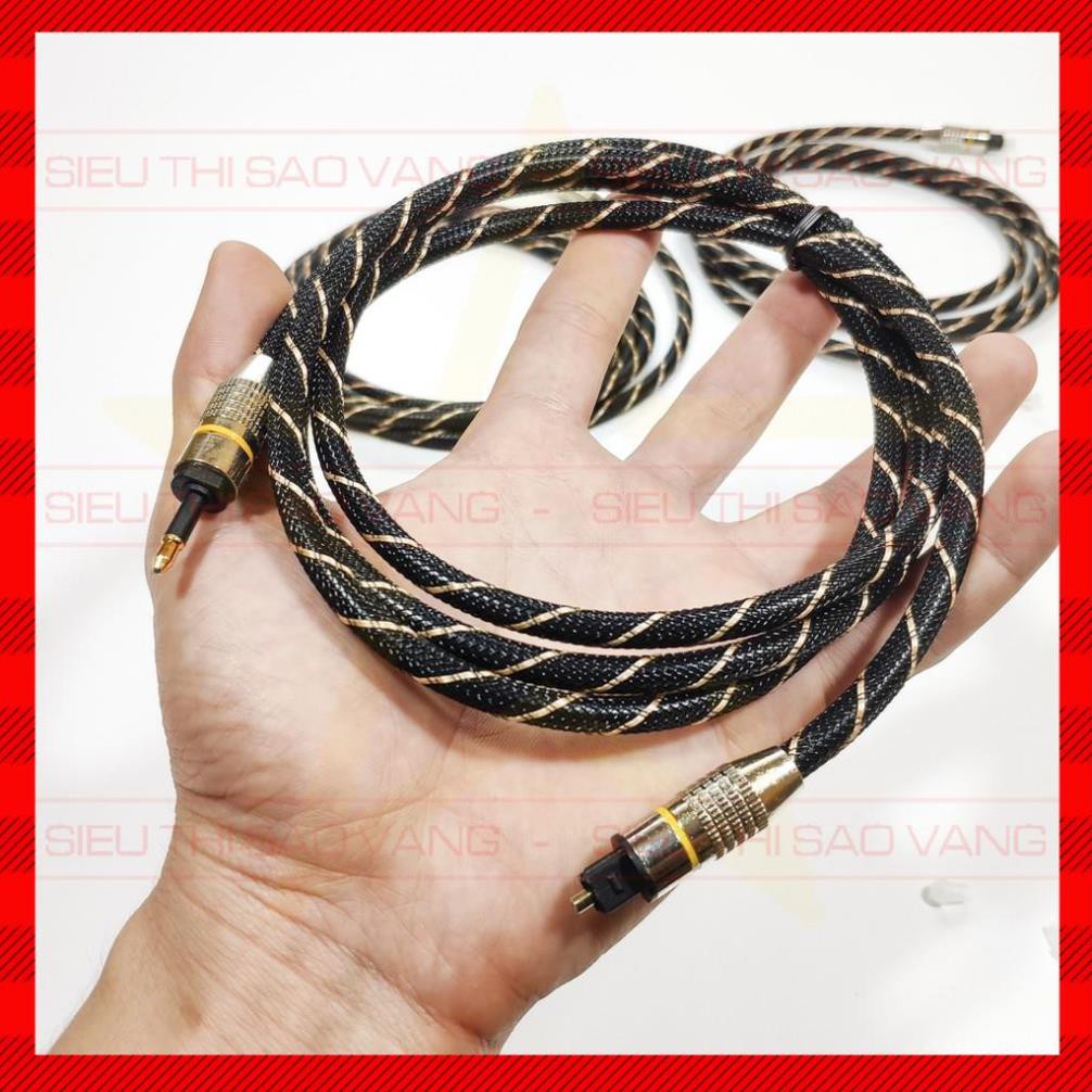 Dây cáp quang âm thanh optical mini Toslink SPDIF 3.5mm Mibox