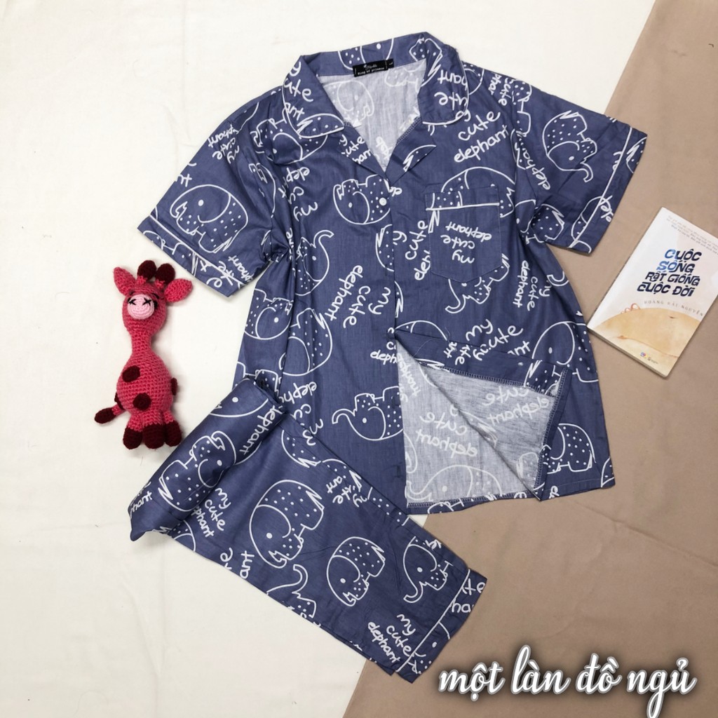 ĐỒ NGỦ THÔ -Áo cộc quần dài | BigBuy360 - bigbuy360.vn