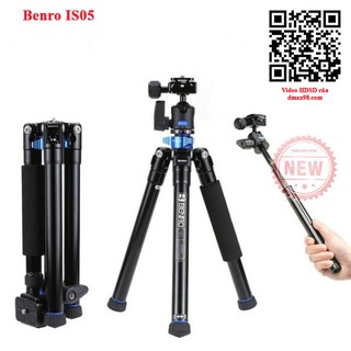 Mua Tripod Benro Is05 nhỏ gọn  trọng lượng nhẹ  siêu cơ động - tặng kẹp đt