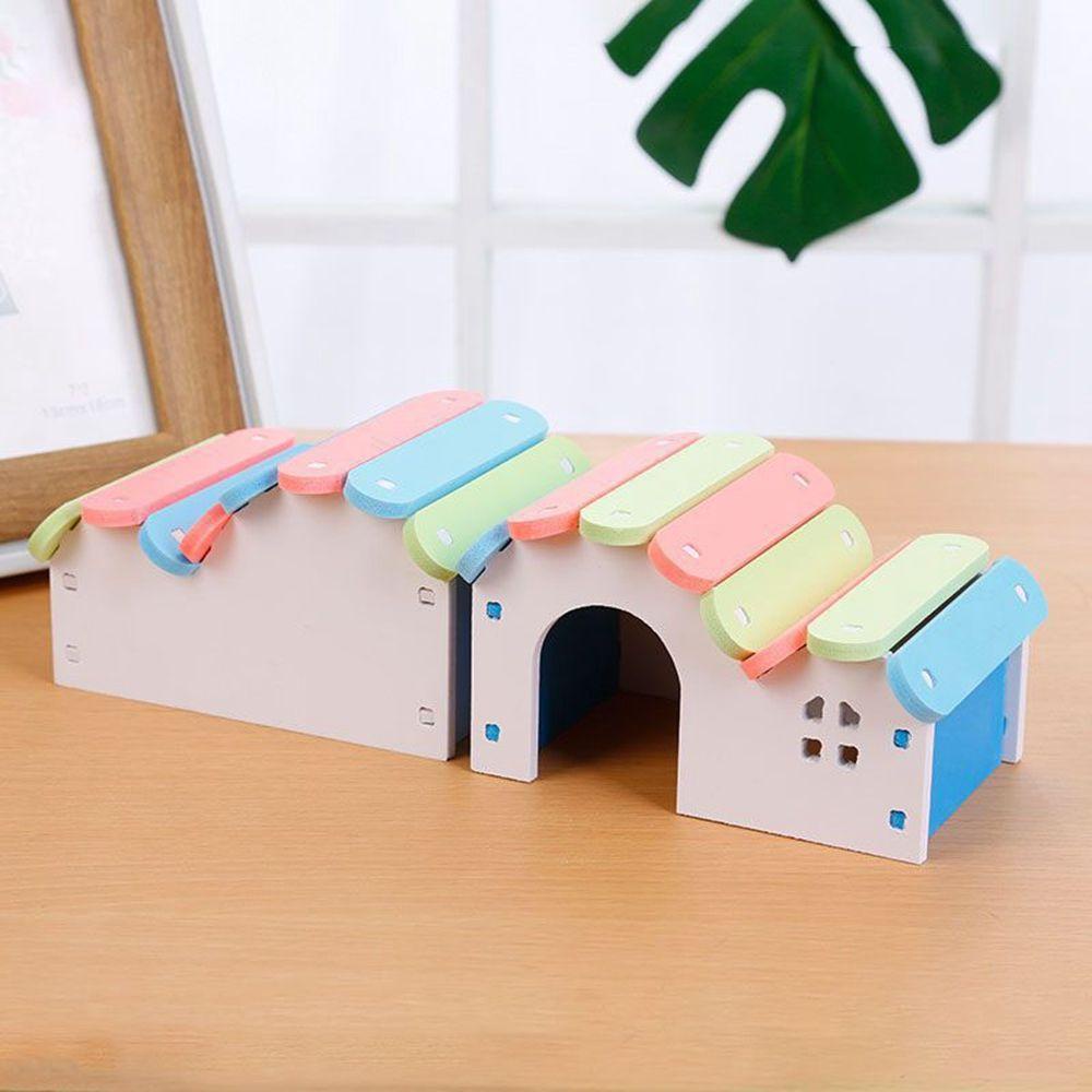 Nhà Nhựa PVC Dễ Thương Dành Cho Chuột Hamster