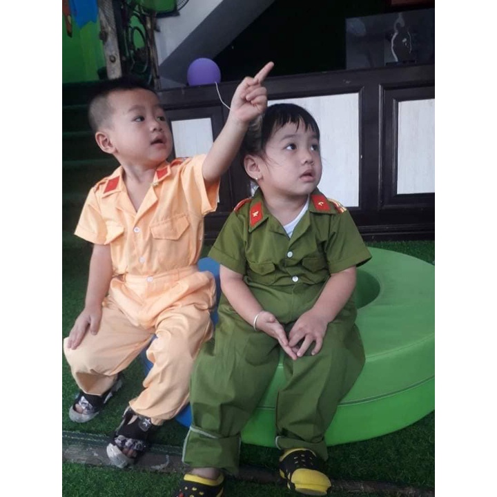 Sỉ trang phục nghề nghiệp cho bé mầm non