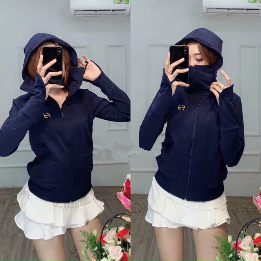 ÁO KHOÁC CHỐNG NẮNG NỮ THUN TẢN NHIỆT 4 CHIỀU 3 IN 1 SIÊU HOT