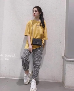 Quần kẻ baggy siêu chất (gạt xem ảnh thật)