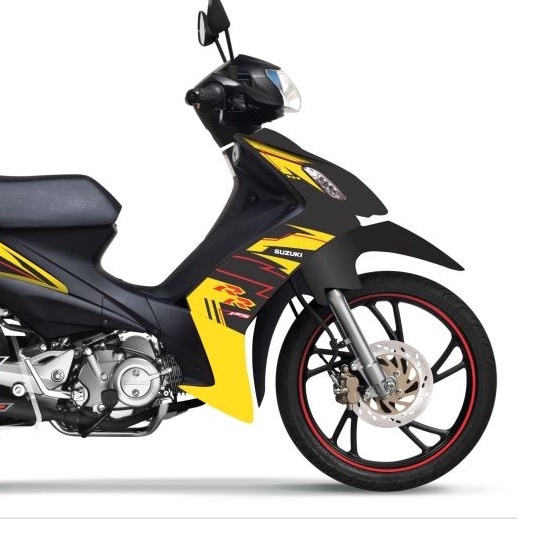 Tem Rời Suzuki Axelo 125 Vàng Đen - Ms Q-19076