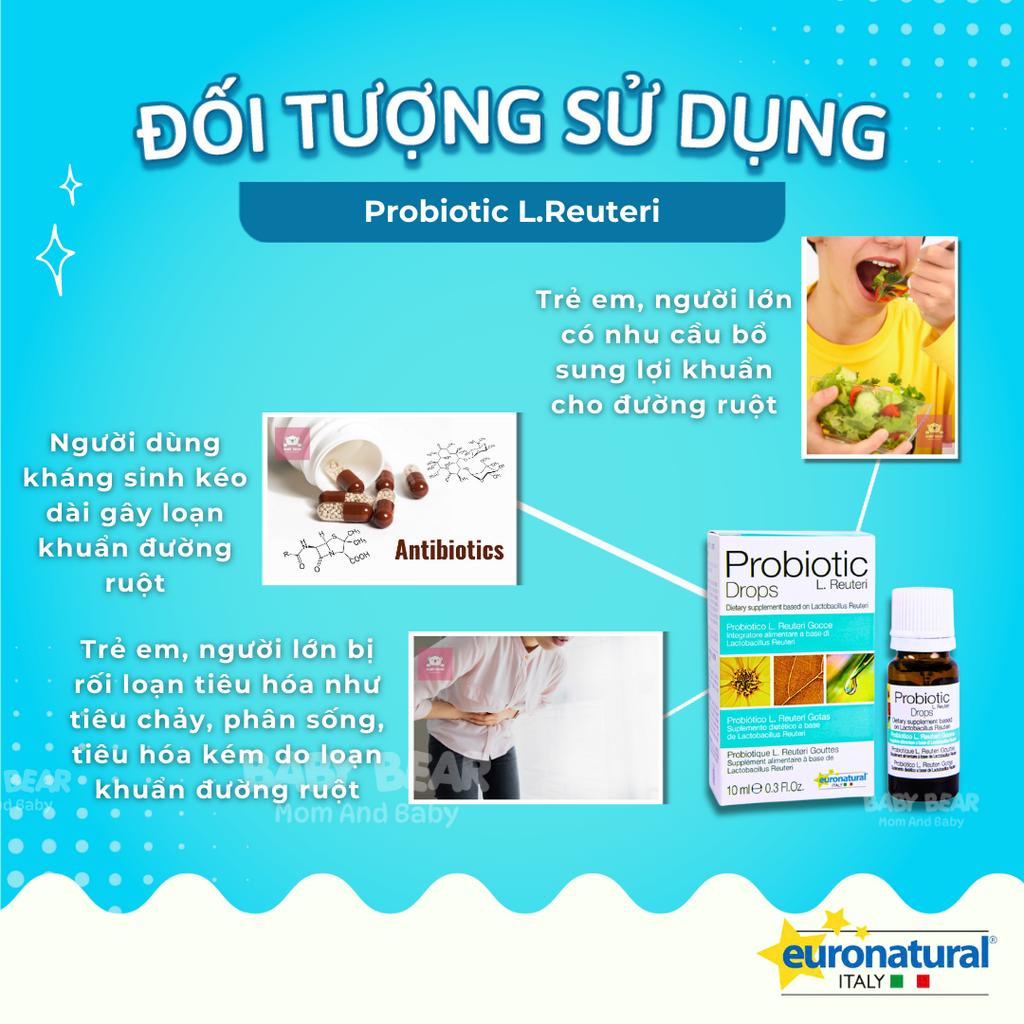 Probiotics L. Reuteri Drops - Men Vi Sinh Cho Bé, Bổ Sung Lợi Khuẩn, Cân Bằng Hệ Vi Sinh, Rối Loạn Tiêu Hoá