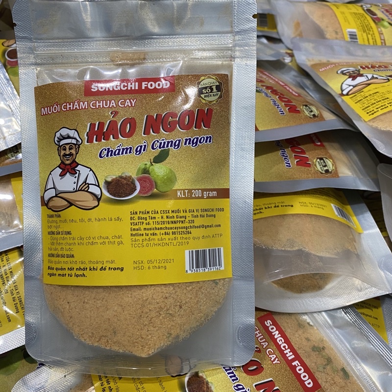 Muối chấm chua cay Hảo Ngon -songchi food gói 180g
