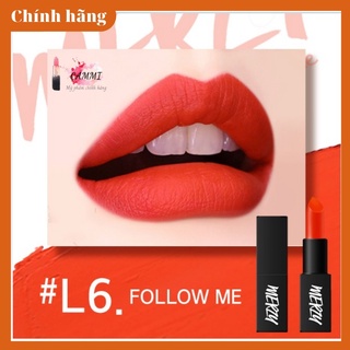 Son Thỏi Lì Merzy Another Me The First Lipstick L6 Follow Me (son môi màu Đỏ cam)