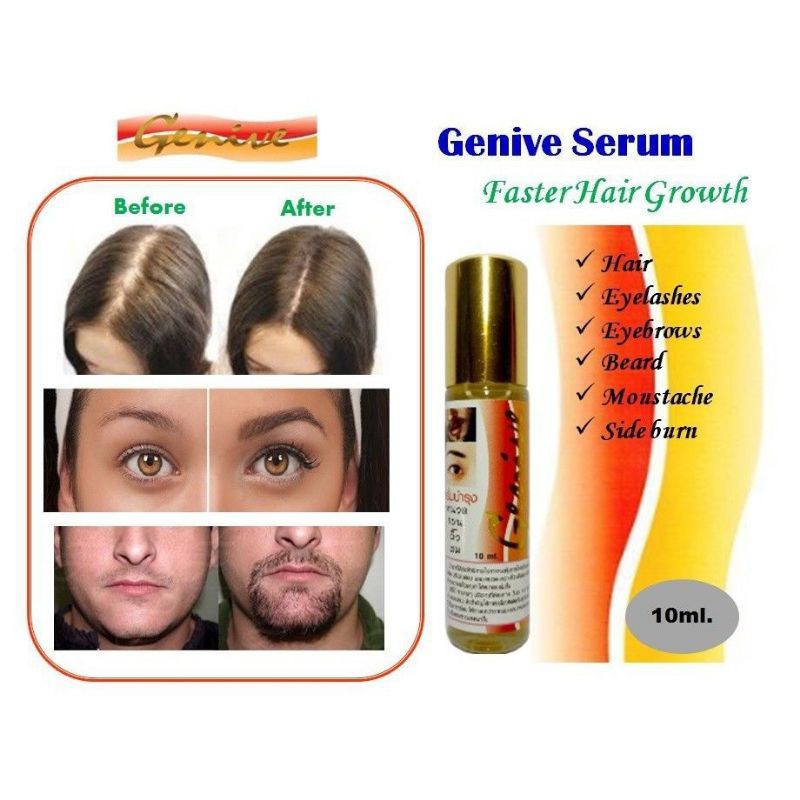 (HOT) Serum Mọc Dày Mi, Lông Mày, Râu Genive