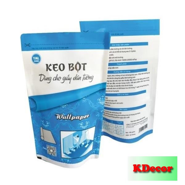 Keo khô dạng bột túi 200gr ( dùng cho giấy dán tường )