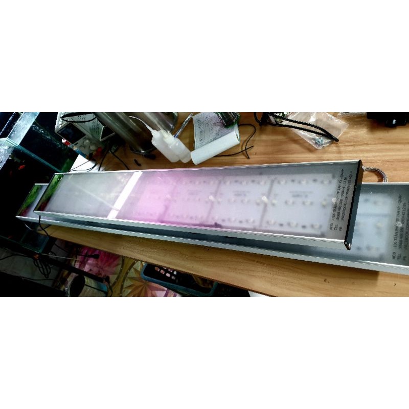 Đèn chế 40- 60cm  RGB cho hồ thủy sinh - chỉnh APP kết nối wifi - Quat đổi màu rgb