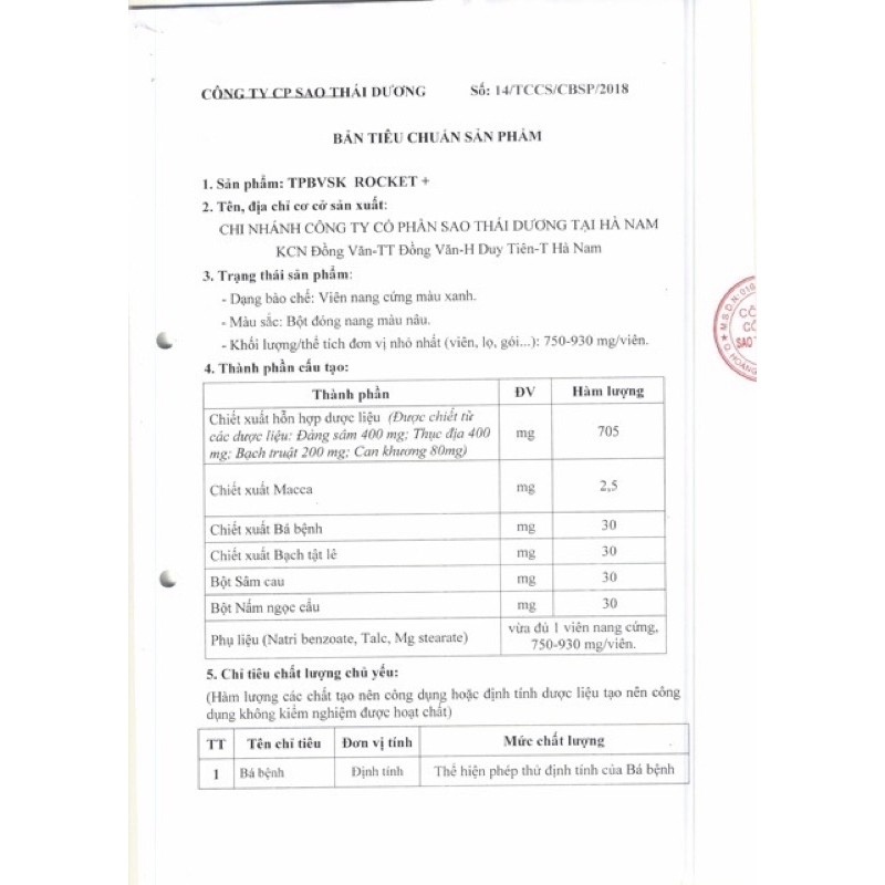 Rocket Plus Thái Dương - Rocket+ Đẳng cấp phái mạnh - 100% CHÍNH HÃNG(Có Che Tên Sp) | BigBuy360 - bigbuy360.vn