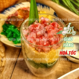 Set Chè Sương Sa Hạt Lựu Bánh Lọt Cốt Dừa Đầy Đủ Nguyên Liệu  (Nấu 8-12 Chén)