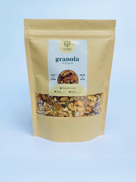 [Mã 267FMCGSALE giảm 8% đơn 500K] Granola - Ngũ cốc Ăn Kiêng Không Đường- Vị Truyền Thống | BigBuy360 - bigbuy360.vn